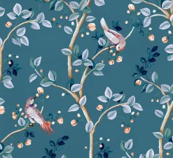 Birds Prosperity Sapphire - Coordonné