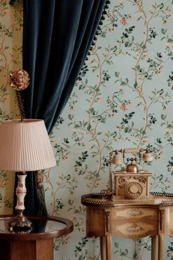 Birds Prosperity Turquoise - Coordonné