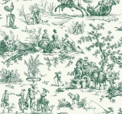 Bucolic Toile Emerald - Coordonné