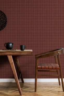 Check Burgundy - Coordonné