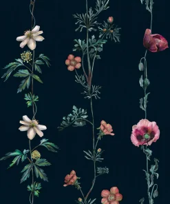 Climbing Flowers Marine - Coordonné