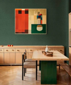 Crosshatch Emerald - Coordonné