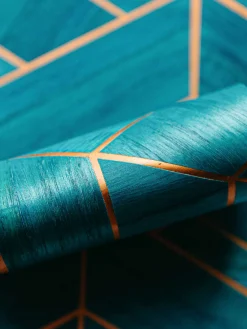 Hexagon Aqua - Coordonné