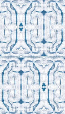 Infinity strokes Blue - Coordonné