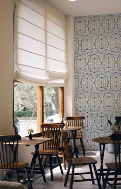 Infinity strokes Blue - Coordonné