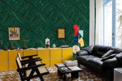 Kaleido-Bamboo Aqua - Coordonné