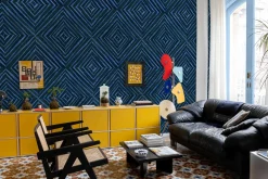 Kaleido-Bamboo Índigo - Coordonné