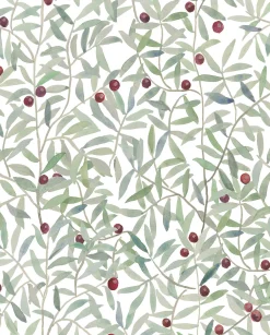 Leaf Craze White - Coordonné