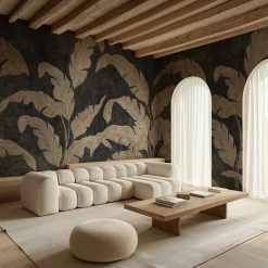 Leaves Shadow Silver - Coordonné