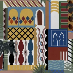 Majorelle Mustard - Coordonné