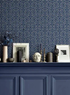 Maze Navy - Coordonné