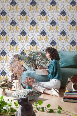 Medieval Tapestry Pure White - Coordonné