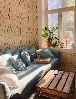 Metaphoric birds Fawn - Coordonné