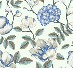 Morning Garden Indigo - Coordonné