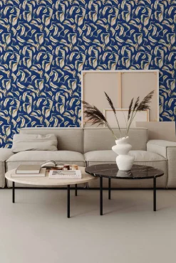 Moroccan branches Blue - Coordonné