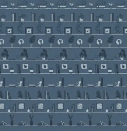 My Library Aqua - Coordonné