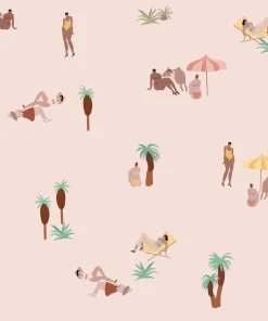 One Day at the Beach Pink Sand - Coordonné