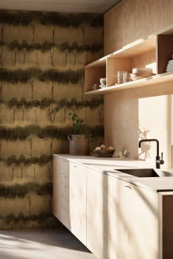 Ourika Trees Pistachio - Coordonné