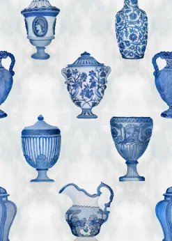 Porcelaine Cobalt - Coordonné