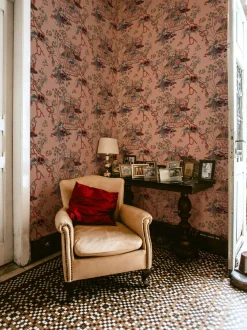 Sacred Pheasants Rose - Coordonné