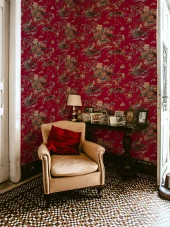 Sacred Pheasants Ruby - Coordonné