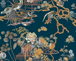 Sacred Pheasants Sapphire - Coordonné