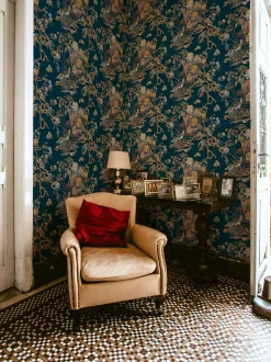 Sacred Pheasants Sapphire - Coordonné