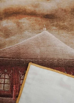 Xi Hu Lake Tapestry Amber - Coordonné