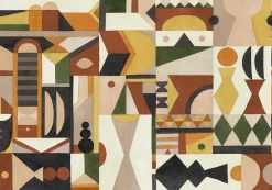 Amasigh Pottery Leaves - Coordonné