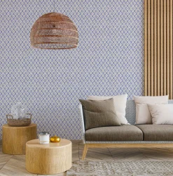 Animal Print Indigo - Coordonné