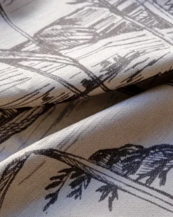 Heron's Poetry Tapestry Nacre - Coordonné