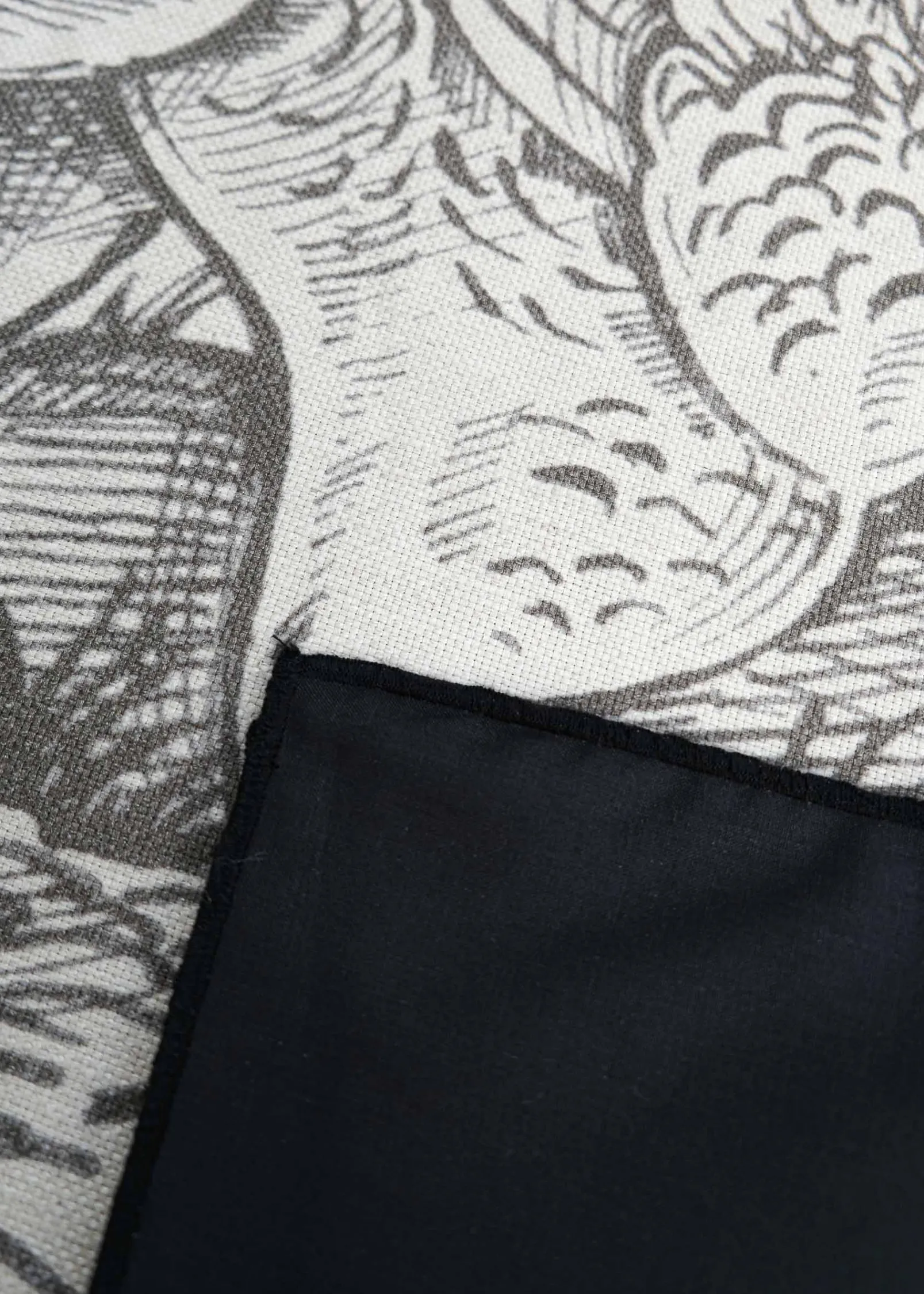 Heron's Poetry Tapestry Nacre - Coordonné