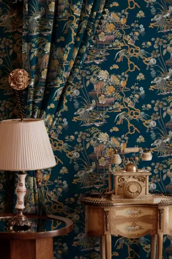 Sacred Pheasants Sapphire - Coordonné