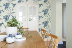 Wild Ferns Indigo - Coordonné